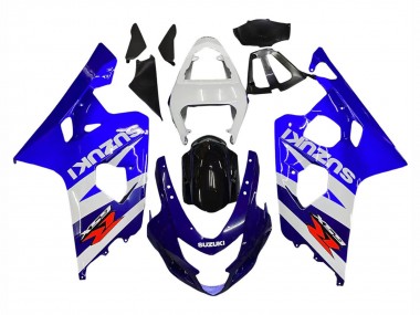 2004-2005 Suzuki GSXR 600 / GSXR 750 Motorcycle Fairing Kits - White Blue Black Red Canada Websites