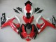 2006-2007 Suzuki GSXR 600 / GSXR 750 Motorcycle Fairing - White Red Glossy Black Canada Websites
