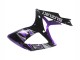 2006-2007 Suzuki GSXR 600 / GSXR 750 Motorcycle Fairing Kits - Purple Glossy Black Canada Websites