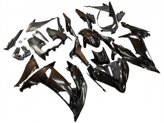 2017-2019 Kawasaki Ninja 650 EX650 Motorcycle Fairings - Glossy Black Canada Websites