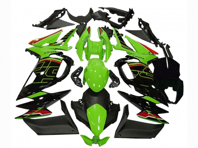 2020-2025 Kawasaki Ninja 650 EX650 Motorcycle Fairings - Green Red Black Canada Websites