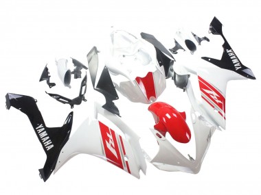 2007-2008 Yamaha YZF 1000 R1 Motorcycle Fairing - White Red Black Canada Websites