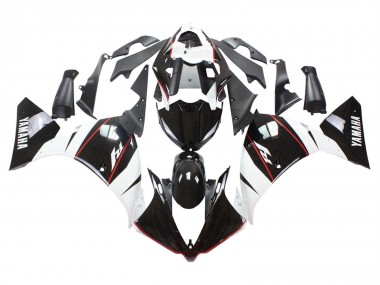 2012-2014 Yamaha YZF 1000 R1 Motorcycle Fairing - White Red Glossy Black Canada Websites