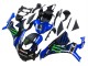 2015-2019 Yamaha YZF 1000 R1 Motorcycle Fairings - Blue Matte Black Green Monster ENEOS Canada Websites