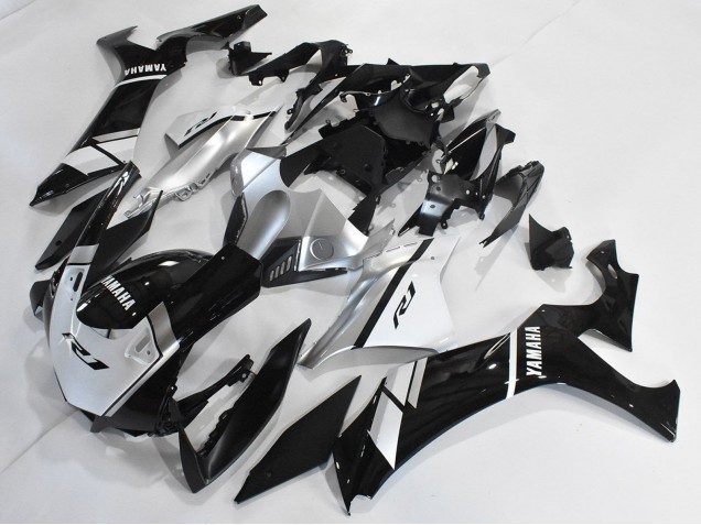 2020-2025 Yamaha YZF 1000 R1 Motorcycle Fairings - Silver White Glossy Black Canada Websites