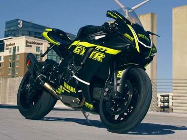 2020-2025 Yamaha YZF 1000 R1 Motorcycle Fairings - Glossy Black Fluorescent Yellow Canada Websites