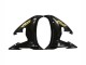 2006-2009 Yamaha YZF R6S Motorcycle Fairings - Glossy Black Gold Decals Canada Websites