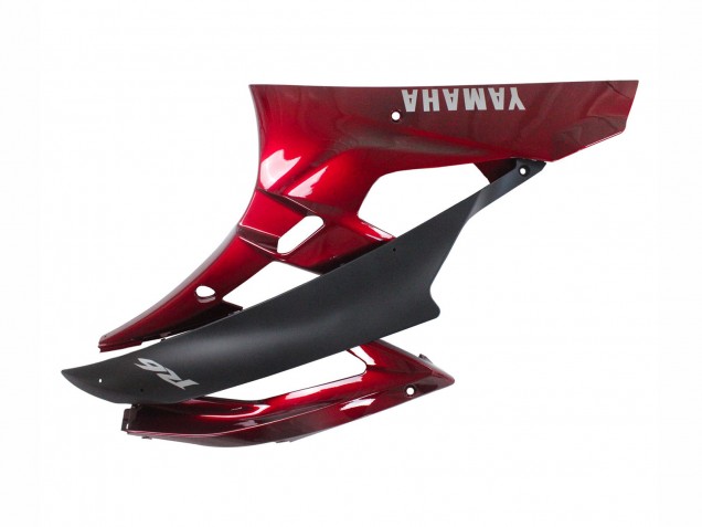 2006-2007 Yamaha YZF 600 R6 Motorcycle Fairing - Red Matte Black Canada Websites
