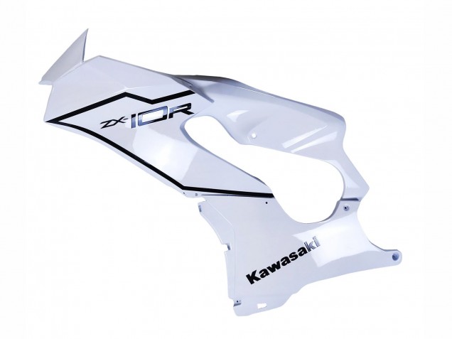 2021-2025 Kawasaki ZX10R Motorcycle Fairings - White Black Canada Websites