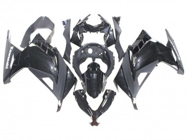 2013-2024 Kawasaki EX300 Motorcycle Fairings - Glossy Black Canada Websites