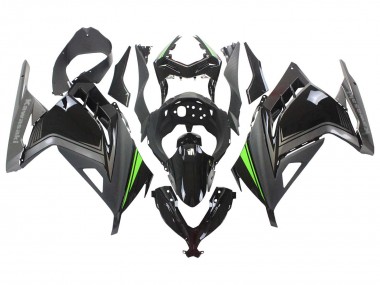 2013-2024 Kawasaki EX300 Motorcycle Fairings - Glossy Black Matte Black Green Canada Websites
