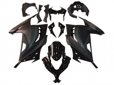 2013-2024 Kawasaki EX300 Motorcycle Fairing - Glossy Black Matte Black Canada Websites