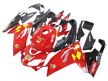 2006-2011 Aprilia RS125 Motorcycle Fairings - Red White Yellow Black Canada Websites