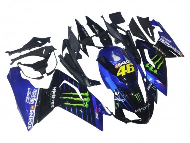 2006-2011 Aprilia RS125 Motorcycle Fairings - Blue Black Green Monster 46 Canada Websites