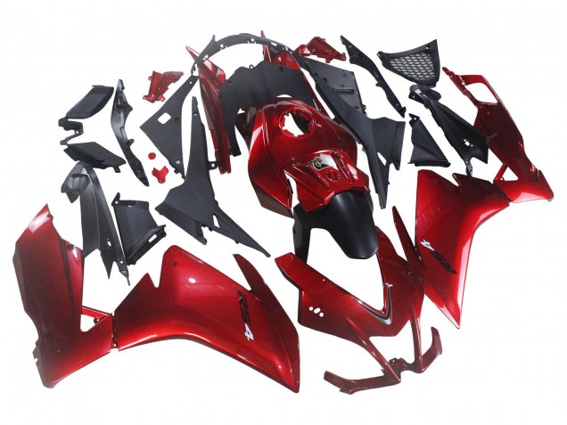 2012-2018 Aprilia RS4 50 125 Motorcycle Fairing - Red Matte Black Canada Websites