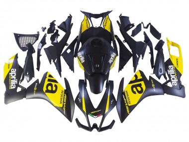 2012-2018 Aprilia RS4 50 125 Motorcycle Fairings - Yellow Matte Black Canada Websites