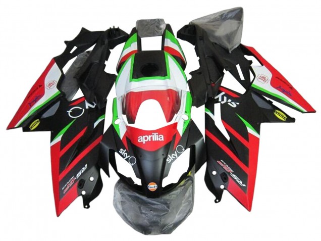 2012-2018 Aprilia RS4 50 125 Motorcycle Fairing - White Red Green Glossy Black Canada Websites