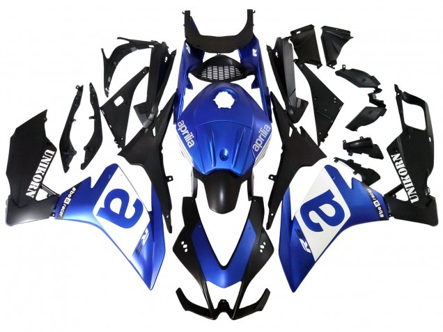 2012-2018 Aprilia RS4 50 125 Motorcycle Fairings - Blue White Matte Black Canada Websites