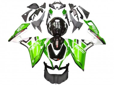 2012-2018 Aprilia RS4 50 125 Motorcycle Fairings - White Green Glossy Black Canada Websites