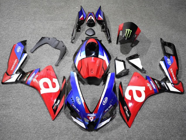 2012-2019 Aprilia RS4 50 125 Motorcycle Fairings - White Blue Red Canada Websites