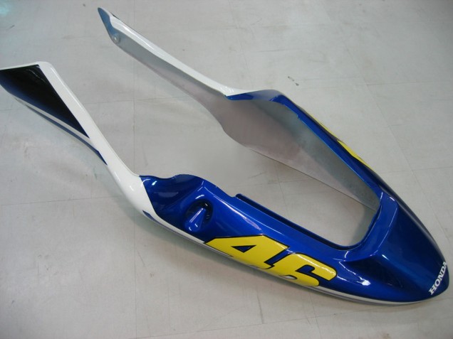 2004-2007 Honda CBR600 F4i Motorcycle Fairings - Yellow Blue White Black Nastro Azzurro Canada Websites
