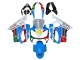 2004-2007 Honda CBR600 F4i Motorcycle Fairings - White Blue Green Red Canada Websites