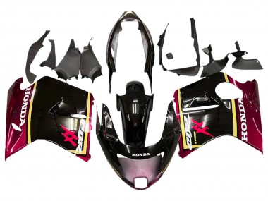 1996-2007 Honda CBR1100XX Blackbird Motorcycle Fairings - Glossy Black Red Yellow Canada Websites