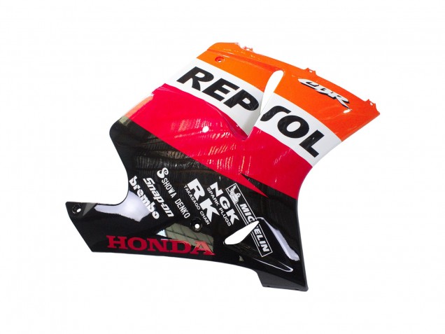 1996-2007 Honda CBR1100XX Blackbird Abs Motorcycle Fairings - Orange White Red Glossy Black Repsol Canada Websites