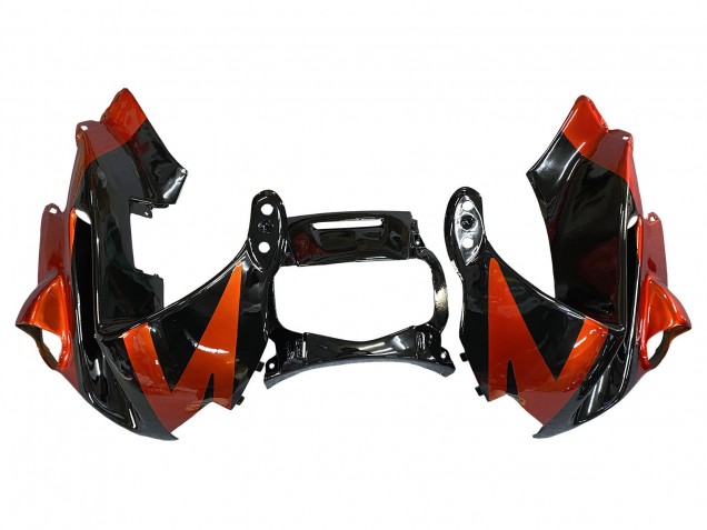 1991-1994 Honda CBR600 F2 Motorcycle Fairings - Orange Glossy Black Canada Websites