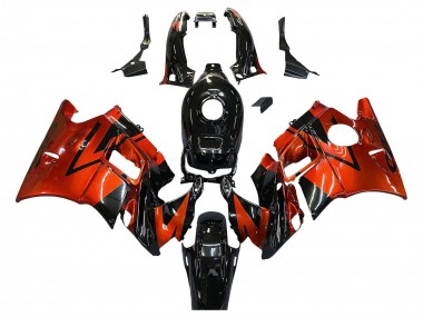 1991-1994 Honda CBR600 F2 Motorcycle Fairings - Orange Glossy Black Canada Websites