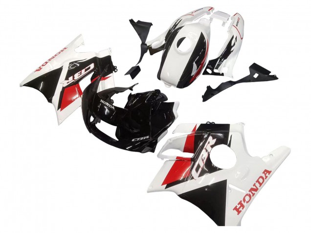 1991-1994 Honda CBR600 F2 Motorcycle Fairings - White Red Glossy Black Canada Websites