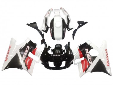 1991-1994 Honda CBR600 F2 Motorcycle Fairings - White Red Glossy Black Canada Websites