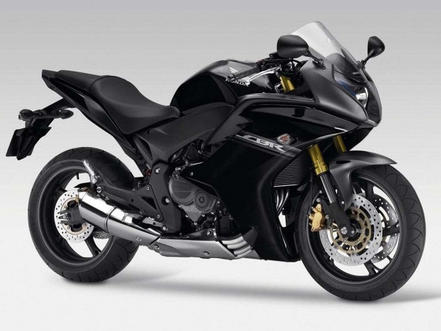 2011-2013 Honda CBR600F Motorcycle Fairings - Glossy Black Canada Websites