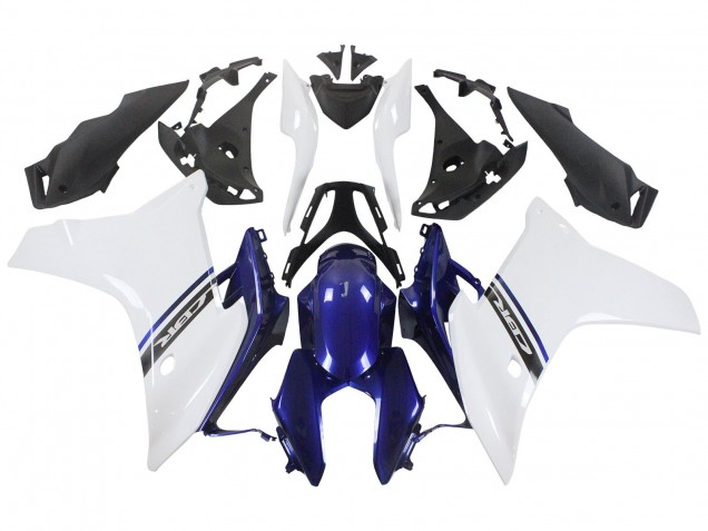 2011-2013 Honda CBR600F Motorcycle Fairings - White Blue Canada Websites
