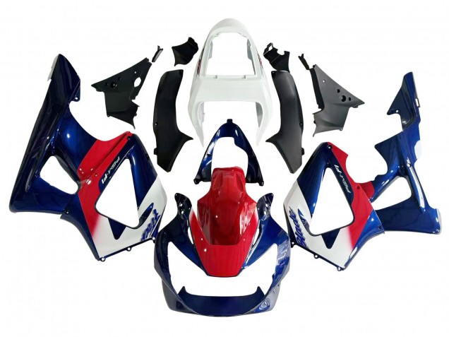 2000-2001 Honda CBR900RR 929 Motorcycle Fairing - White Red Blue Canada Websites