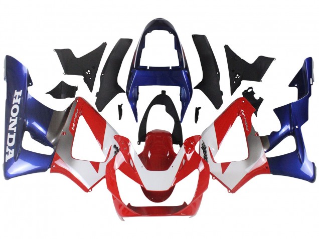 2000-2001 Honda CBR900RR 929 Motorcycle Fairings - Silver Red Blue Canada Websites