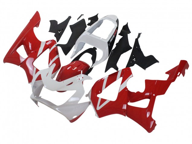 2000-2001 Honda CBR900RR 929 Motorcycle Fairings - White Red Canada Websites