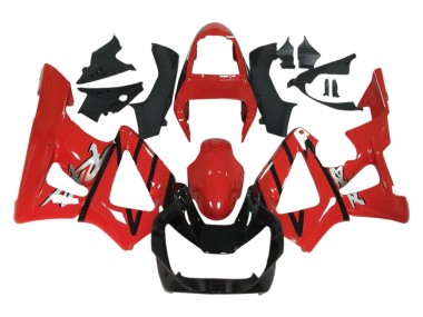 2000-2001 Honda CBR900RR 929 Motorcycle Fairings - Red Glossy Black Canada Websites