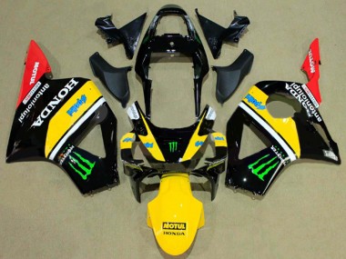 2002-2003 Honda CBR900RR 954 Motorcycle Fairings - Glossy Black Yellow Red Green Monster Canada Websites
