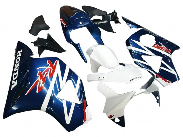 2002-2003 Honda CBR900RR 954 Motorcycle Fairings - White Dark Blue Canada Websites
