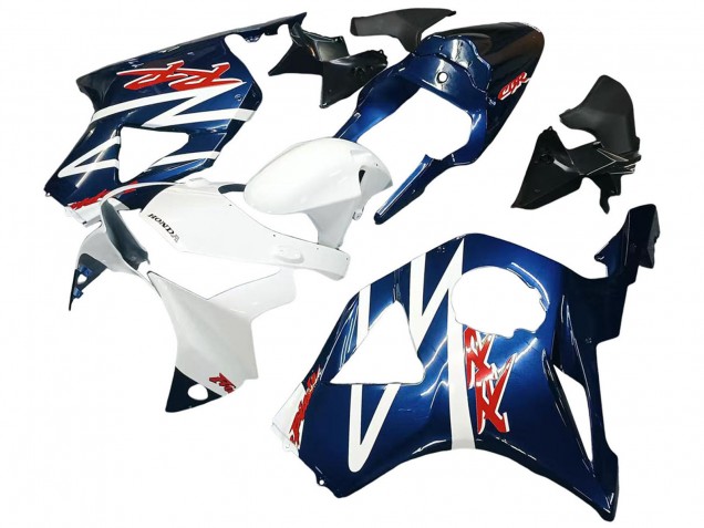 2002-2003 Honda CBR900RR 954 Motorcycle Fairings - White Dark Blue Canada Websites