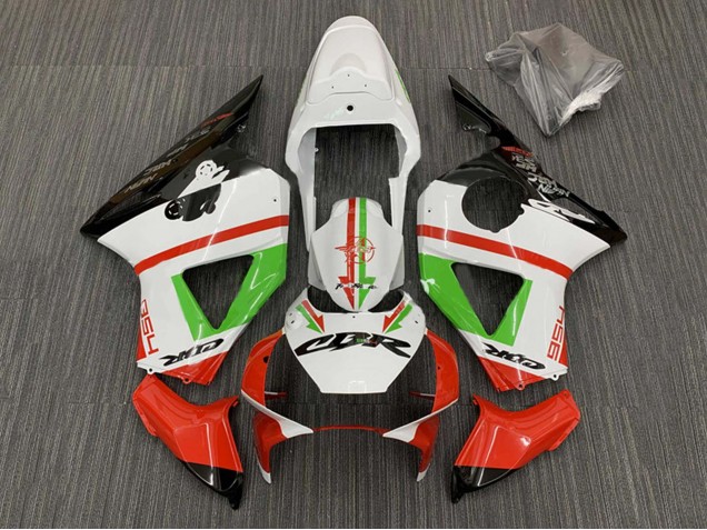 2002-2003 Honda CBR900RR 954 Motorcycle Fairings - White Red Green Glossy Black Canada Websites