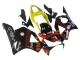 2002-2003 Honda CBR900RR 954 Motorcycle Fairings - Yellow Red Glossy Black Repsol Rossi Canada Websites