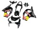 2002-2003 Honda CBR900RR 954 Motorcycle Fairings - Glossy Black Yellow Red Bull Michelin Canada Websites