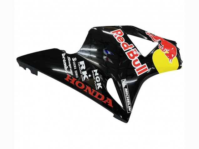 2002-2003 Honda CBR900RR 954 Motorcycle Fairings - Glossy Black Yellow Red Bull Michelin Canada Websites