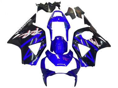 2002-2003 Honda CBR900RR 954 Motorcycle Fairing Kits - Blue Glossy Black Canada Websites