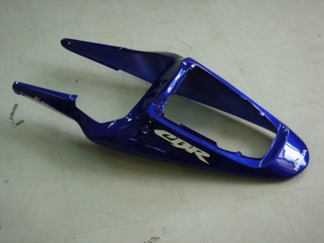 2002-2003 Honda CBR900RR 954 Motorcycle Fairings - Blue Yellow Glossy Black Telefonica MoviStar Castrol Canada Websites