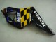 2002-2003 Honda CBR900RR 954 Motorcycle Fairings - Blue Yellow Glossy Black Telefonica MoviStar Castrol Canada Websites
