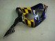 2002-2003 Honda CBR900RR 954 Motorcycle Fairings - Blue Yellow Glossy Black Telefonica MoviStar Castrol Canada Websites