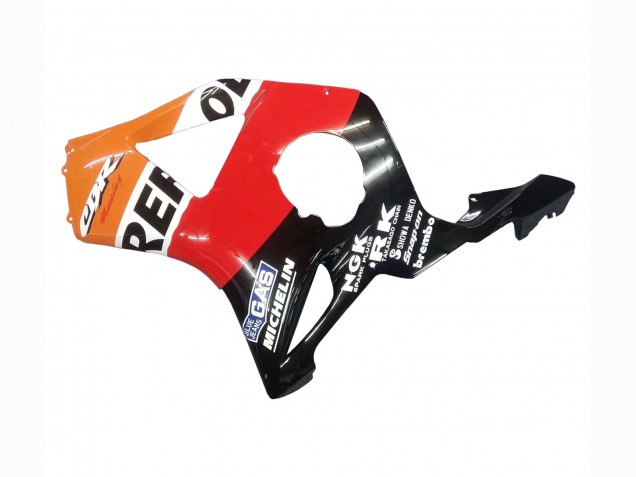 2002-2003 Honda CBR900RR 954 Motorcycle Fairing Kits - Orange White Red Glossy Black Repsol Canada Websites